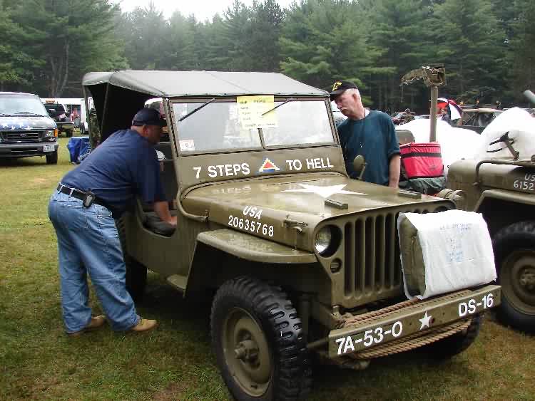 Weare Rally pictures WW2 Vehicles 2007