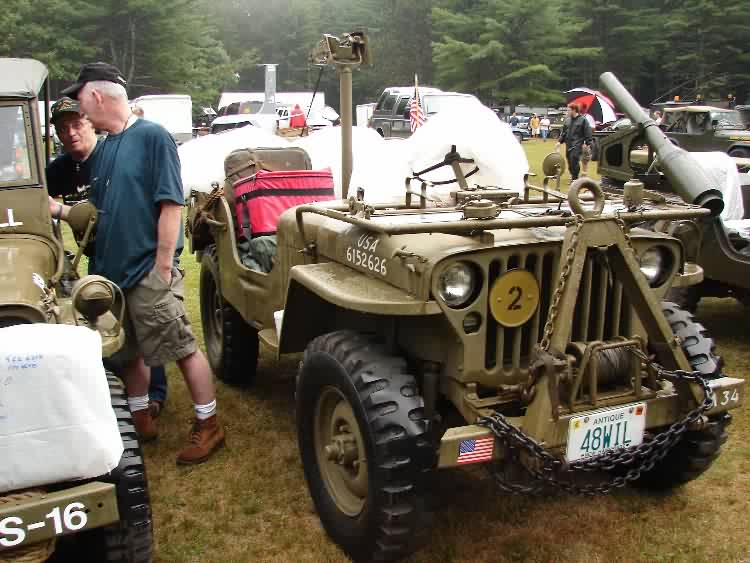 Weare Rally pictures WW2 Vehicles 2007