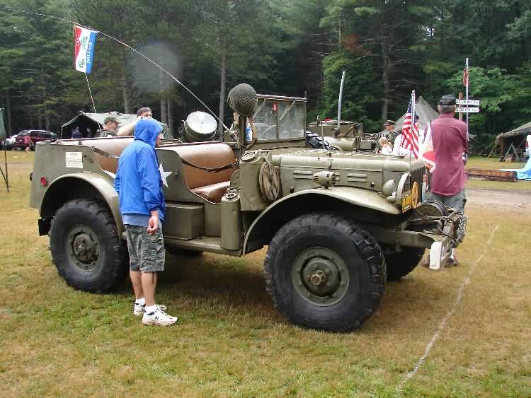 Weare Rally pictures WW2 Vehicles 2007